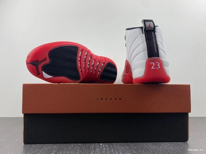 Rep TB Cherry Jordan 12 130690-110 Retro Air 0714